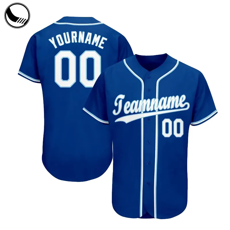 Camisa de beisebol lisa masculina, bordado para jovens, costurado em v, uniforme de beisebol, atacado, malha personalizada