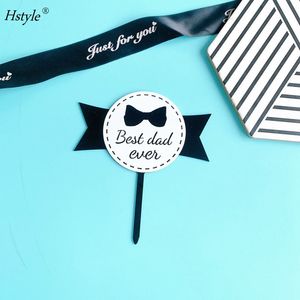 Décorations de gâteau de fête des pères heureux <span class=keywords><strong>mon</strong></span> <span class=keywords><strong>père</strong></span> <span class=keywords><strong>mon</strong></span> <span class=keywords><strong>héros</strong></span> pics de gâteau de fête des pères avec cravate à barbe décorations de gâteau de fête des pères PQA340 - Product Image 3