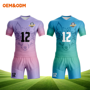Manchest <span class=keywords><strong>City</strong></span> Hommes Maillot De Football Club America Logo Sublimation Imprimer OEM Service Groupe D'âge Adultes Enfants Polyester Vêtements De Football - Product Image 1