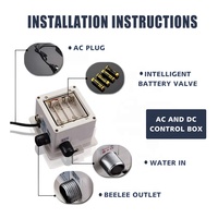 Grifo de Lavabo Inteligente Integrado de Latón de Primera Calidad con Sensor Infrarrojo, Grifo Automático Sin Contacto para Ahorro de Agua