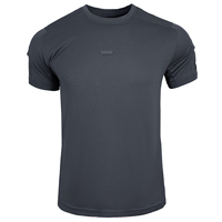 Camiseta de Verano para Hombre de Primera Calidad, Secado Rápido, Transpirable, Cuello Redondo, Manga Corta, Estilo Safari, Tejido Sólido