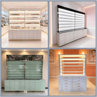 Table de manucure de luxe sur mesure pour salon, mobilier de manucure haut de gamme avec plateau en marbre, poste de travail pour manucure avec ventilateur