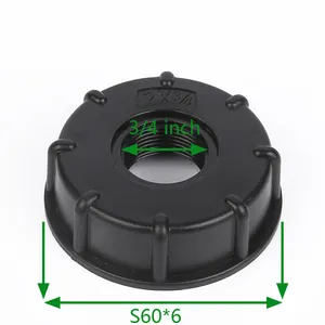 Hochwertiger IBC-Anschluss S60 x 6 Weiblich x 1/2 Zoll Camlock-Fittings