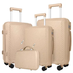 卸売女性荷物Pp自動運転旅行搭乗スーツケース男性用20/24インチ旅行荷物セット