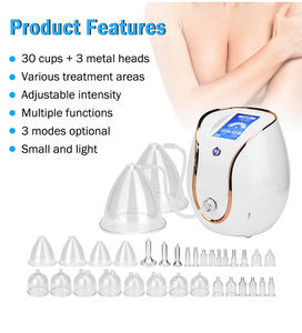 Neue Po-Lifting- und Brustvergrößerungspumpe mit Nippelsaugfunktion und Körperroller-Massagegerät aus 3 Metallen - Product Image 2