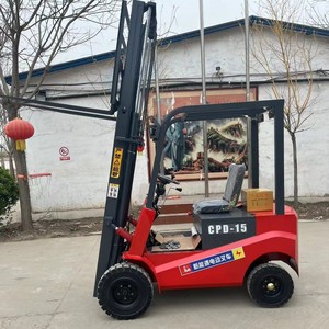 รถยกไฟฟ้ารักษ์โลก ใช้พลังงานแบตเตอรี่ สำหรับคลังสินค้าโลจิสติกส์ - Product Image 4