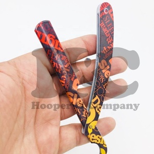 Top Trend Barber <b>Razors</b> Paper coating Barber <b>Razors</b> throat cut stainless stainless changeable blades with good quality - Product Image 6