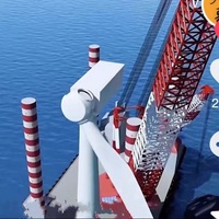 Éolienne 1mw 2mw 3mw éolienne centrale éolienne horizontale verticale/alternateur à aimant permanent