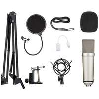 Microphone de Studio Professionnel Sans Fil K2, Micro Cravate Caché pour Karaoké, Prix de Gros