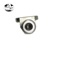 Connecteur à trou rond à filetage interne personnalisé en acier inoxydable, aluminium, laiton HHC-0804 12V HHC