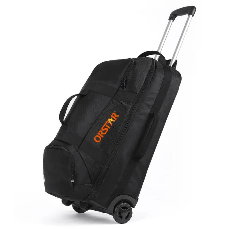 Tas wol gulung besar dengan roda dirancang untuk koper perjalanan Maskapai