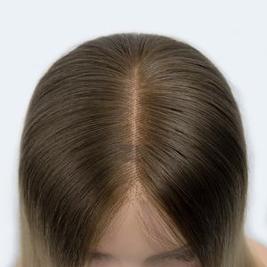 Peluca con Base de Red de Pescador Personalizada, 100% Cabello Humano, Densidad Natural, Transpirable, Ajuste Cómodo, Uso Diario - Product Image 4