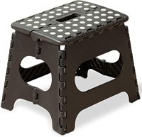 Chaise pliante compacte Titiroba, échelle à marches, échelle de travail écologique et pratique pour l'extérieur, l'atelier, la salle de sport, le lavage de voiture, la pêche