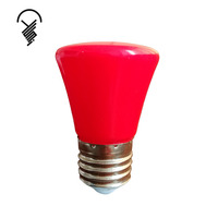 Décoration de vacances de Noël Petite ampoule LED 1W E27 B22 Mini lumière de fête LED de couleur