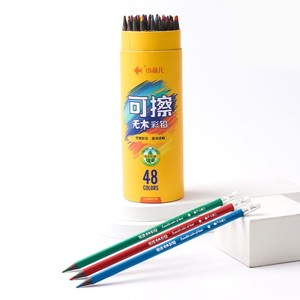 Öğrenci DIY çizim aracı olmayan ahşap silinebilir yağ bazlı renkli kalem seti yaratıcı ifadeler çocuklar için dayanıklı plastikten yapılmış - Product Image 1