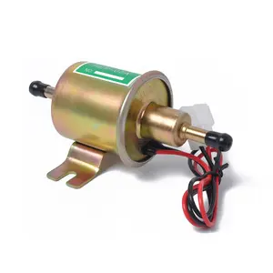 Bomba de combustível elétrica, bomba de baixa pressão universal de gasolina diesel HEP-02A 12v 24v para carro e motocicleta