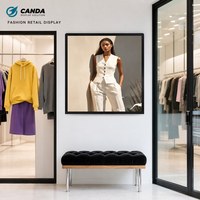 Nouvel écran d'art numérique LCD Pro de 33,1 pouces avec animation, cadre photo intelligent NFT décoratif WiFi pour magasin de détail et galerie
