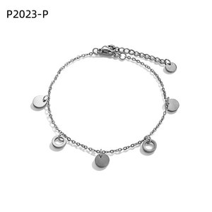 เอมี่ เอมี่สร้อยข้อมือแฟชั่น P2023 โซ่ชุบเงิน ของขวัญเครื่องประดับคลาสสิกสำหรับผู้หญิง - Product Image 1