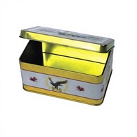Boîte d'emballage pour capsules Actinidin, boîte en étain décorative, marque MSL, modèle ML-303