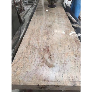 מותאם אישית טבעי צהוב אבן דלפק למעלה בז 'השיש גרניט אמבטיה מטבח זהב אבן השיש - Product Image 5