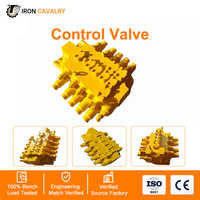 Vanne de commande résistante à l'usure IRON CAVALRY 709-15-94000 709-15-94002 pour ensemble de vanne de commande PC1250-8
