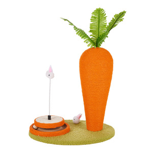 Sisal <b>cat</b> <b>scratching</b> <b>post</b>, carrot <b>cat</b> <b>scratching</b> <b>post</b>, <b>cat</b> climbing frame, integrated wear-resistant and non-shedding vertical - Product Image 5
