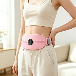 Ceinture chauffante vibrante pour les règles, compresse chaude <span class=keywords><strong>abdominale</strong></span> pour soulager les crampes menstruelles chez la femme - Product Image 6