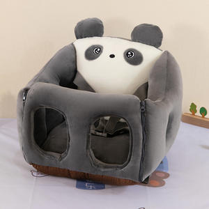 Fauteuil d'apprentissage pour bébé en peluche, mignon et ergonomique, avec <span class=keywords><strong>dossier</strong></span> et protection anti-chute pour le soutien de la colonne vertébrale des nourrissons - Product Image 5