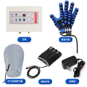 Robot de rééducation fonctionnelle de la main, gant d'entraînement électrique des doigts avec massage et contrôle par miroir pour la récupération après un AVC - Product Image 2