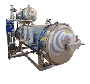 Anniv. Sale: 5% off! State-of-the-art Automatic Industrial Water Spraying Retort Sterilizer Machine,DurablePrecision-engineered