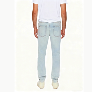 Pantaloni in Denim Streetwear da <span class=keywords><strong>uomo</strong></span> <span class=keywords><strong>Jeans</strong></span> elasticizzati strappati per <span class=keywords><strong>uomo</strong></span> donna skateboard stile Casual Urban Fashion - Product Image 5