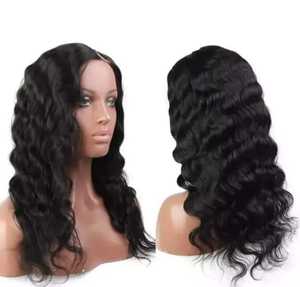 Cheveux humains indiens 100% naturels Body Wave Remy Hair Bundles épais doux et longue durée perruques de style vague d'eau - Product Image 2