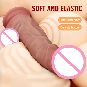 Dildo de Silicona Líquida Extra Grande y Extra Grueso, Juguete Sexual para Adultos, Pene Artificial Realista para Uso Femenino, Simulación de Penetración Anal - Product Image 3