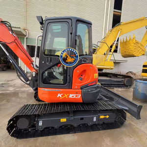 รถขุดขนาดเล็กคุณภาพสูง Kubota KX163 แบบไฮดรอลิก มือสอง ราคาถูก มีสินค้าในสต็อกพร้อมขายจากจีน - Product Image 5