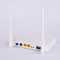 Router ONU PON 221XR WiFi4 FTTH GPON con 1GE+1FE+1TEL+Puertos WIFI 2.4G, Soporte de Voz VoIP, Equipo de Fibra Óptica