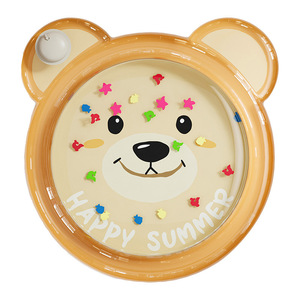 Alfombra de agua inflable para bebés, diseño de vida marina, tapete de juego para gatear, para bebés, para nadar y hacer ejercicio. - Product Image 2