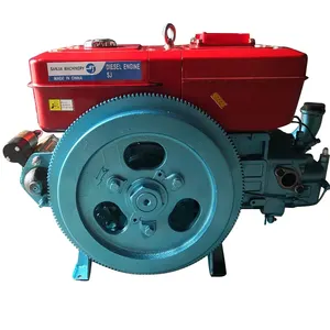 farming equipment agricultural horizontal 4 stroke ZS195 S195 195 SP type water cooled diesel engine for farm cultivator