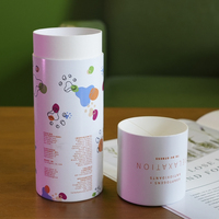 Carton d'emballage écologique personnalisé Tube de papier Push Up Conteneurs de bâton de déodorant Tube d'emballage en papier Push Up torsadé