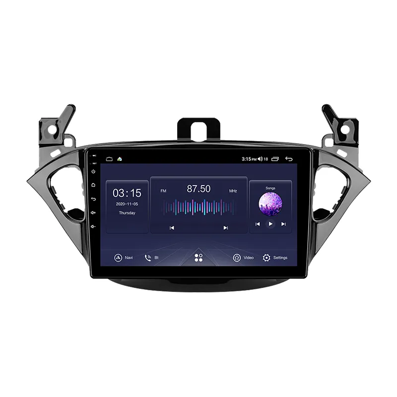 Android otomatik Opel Corsa 2015-2019 için/Opel Adam 2013-2016 araba GPS multimedya oynatıcı desteği radyo ayna bağlantı