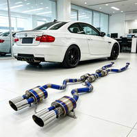 En Stock: Escape de Aleación de Titanio CSZ para BMW M3 E92 4.0L, Silenciador Valvetronic de Alto Rendimiento con Válvulas, Catback con Resonadores y Tubo en X