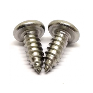 สกรูหัววงรีสำหรับเคาะ304/316ได้รับการรับรองมาตรฐาน ISO SS ออกไซด์สีดำฮาร์ดแวร์เฟอร์นิเจอร์ปรับแต่งได้จากเวียดนาม - Product Image 1