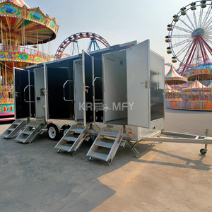 Nuevo Baño Móvil Portátil 2025, Remolque con Inodoro - Product Image 2