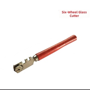 Tagliavetro a Sei Ruote Stile Tedesco, Utensile Multifunzionale Portatile per Lavorazione di Vetro e Piastrelle - Product Image 2