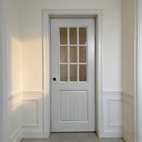 Portes de chambre en bois massif XIYATECH, design moderne, vente chaude aux États-Unis, pour maisons personnalisées, chambres, cuisines, salles de bain et hôtels