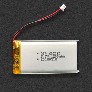Lithium polymer battery s 603060 3,7 v 1200 mah battery - Product Image 2