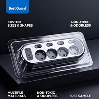 Emballage en blister personnalisé pour multiprises, plateau en plastique PVC transparent