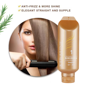 Kit Lisciante Chaoba Direttamente dalla Fabbrica, Crema <span class=keywords><strong>per</strong></span> <span class=keywords><strong>Capelli</strong></span> Lisciante con <span class=keywords><strong>Cheratina</strong></span> e Glioxilato, <span class=keywords><strong>Trattamento</strong></span> Proteico 2-in-1 <span class=keywords><strong>per</strong></span> <span class=keywords><strong>Capelli</strong></span> Lucenti - Product Image 2