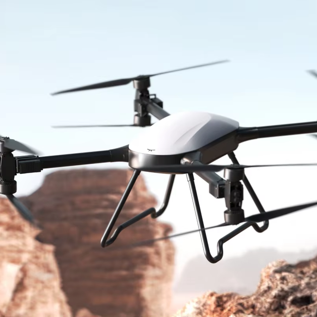 Fast Multi-Rotor Drone for Telecommunications Use