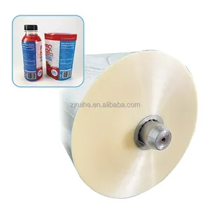Blown PVC Heat Shrink Film Plastic Shrinkable Sleeves Tube Shrink Film For Printing Beverage Shrink Sleeve