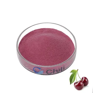 Baking Sweet Cherry anthocyanins Chiti High Quality Instant powder Sweet Cherry Concentrate Powder For Smoothie